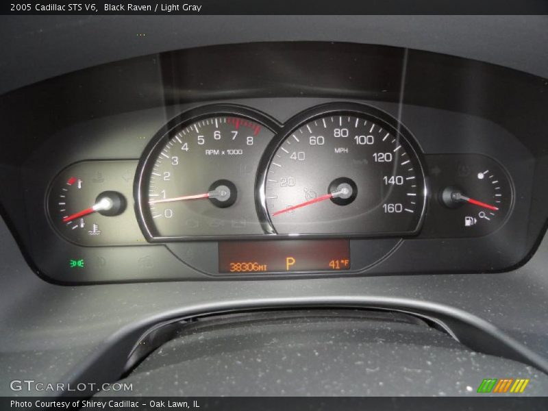 Black Raven / Light Gray 2005 Cadillac STS V6