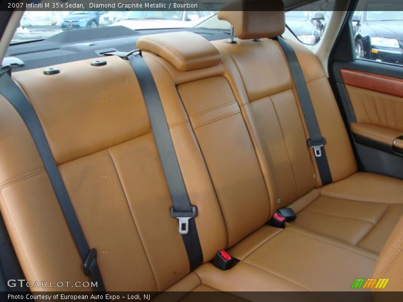 Diamond Graphite Metallic / Bourbon 2007 Infiniti M 35x Sedan