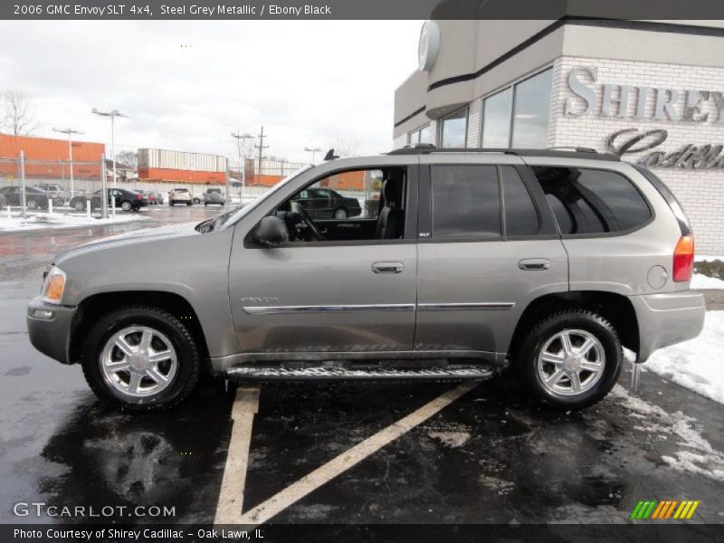 Steel Grey Metallic / Ebony Black 2006 GMC Envoy SLT 4x4