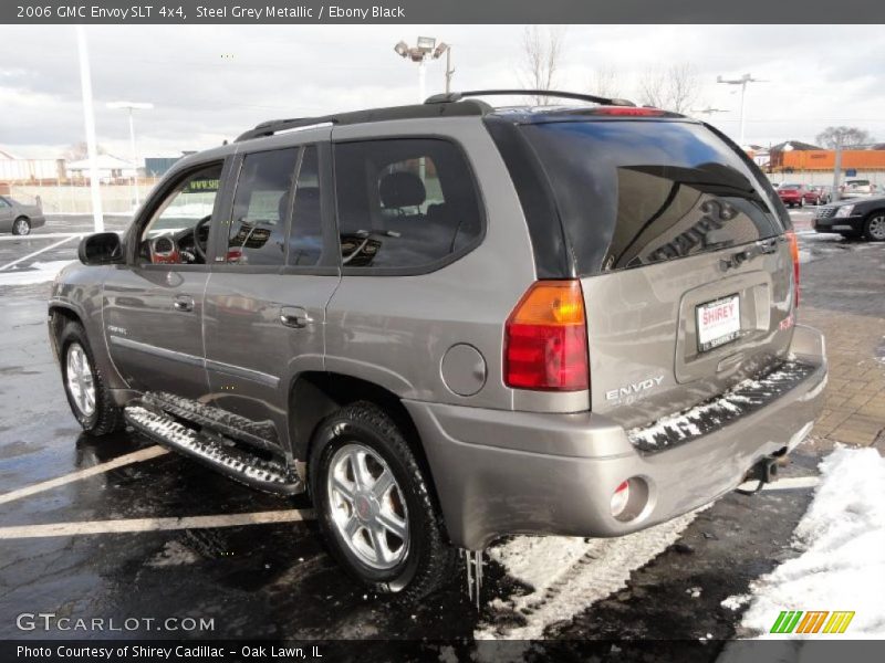 Steel Grey Metallic / Ebony Black 2006 GMC Envoy SLT 4x4
