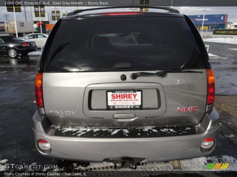 Steel Grey Metallic / Ebony Black 2006 GMC Envoy SLT 4x4