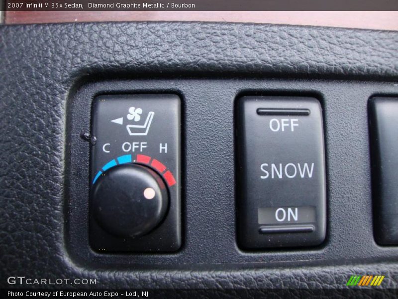 Diamond Graphite Metallic / Bourbon 2007 Infiniti M 35x Sedan