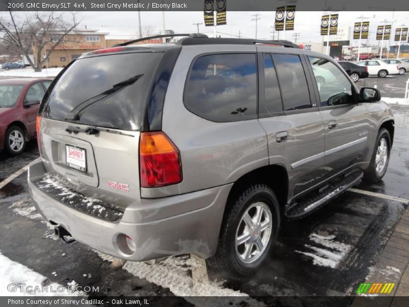 Steel Grey Metallic / Ebony Black 2006 GMC Envoy SLT 4x4