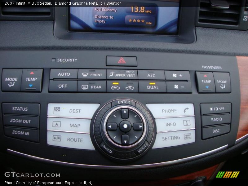 Diamond Graphite Metallic / Bourbon 2007 Infiniti M 35x Sedan