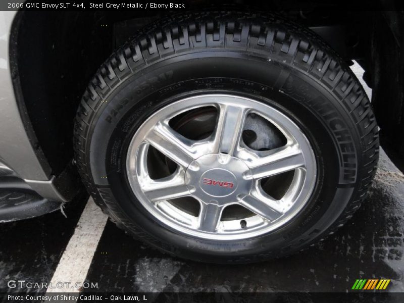 Steel Grey Metallic / Ebony Black 2006 GMC Envoy SLT 4x4