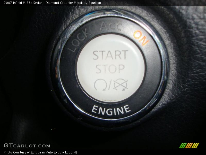 Diamond Graphite Metallic / Bourbon 2007 Infiniti M 35x Sedan