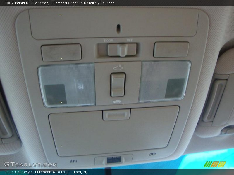 Diamond Graphite Metallic / Bourbon 2007 Infiniti M 35x Sedan