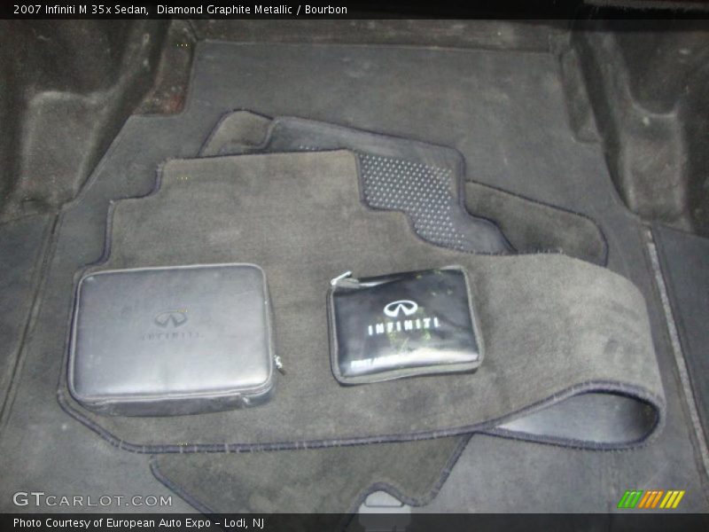 Diamond Graphite Metallic / Bourbon 2007 Infiniti M 35x Sedan