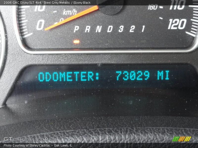 Steel Grey Metallic / Ebony Black 2006 GMC Envoy SLT 4x4