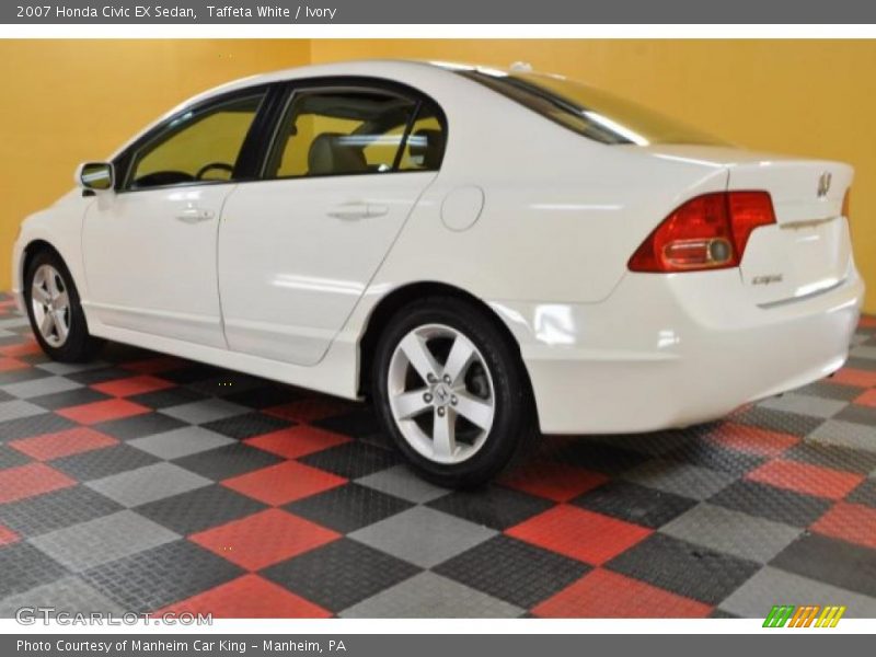 Taffeta White / Ivory 2007 Honda Civic EX Sedan