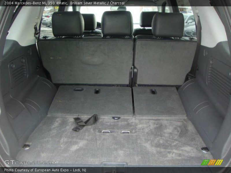 Brilliant Silver Metallic / Charcoal 2004 Mercedes-Benz ML 350 4Matic