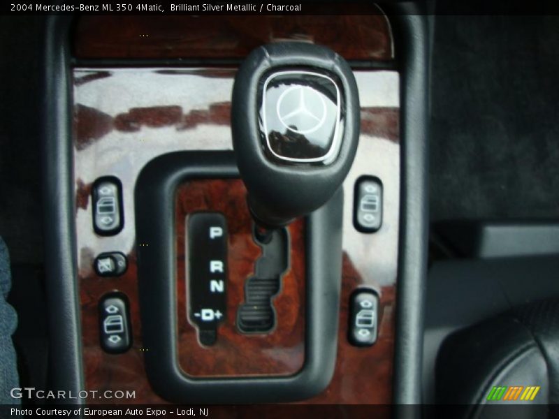 Brilliant Silver Metallic / Charcoal 2004 Mercedes-Benz ML 350 4Matic