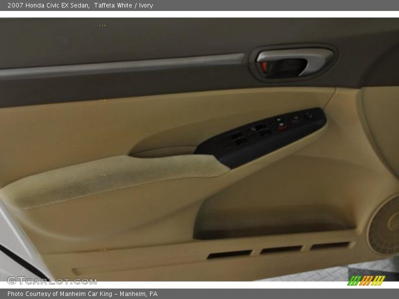 Taffeta White / Ivory 2007 Honda Civic EX Sedan
