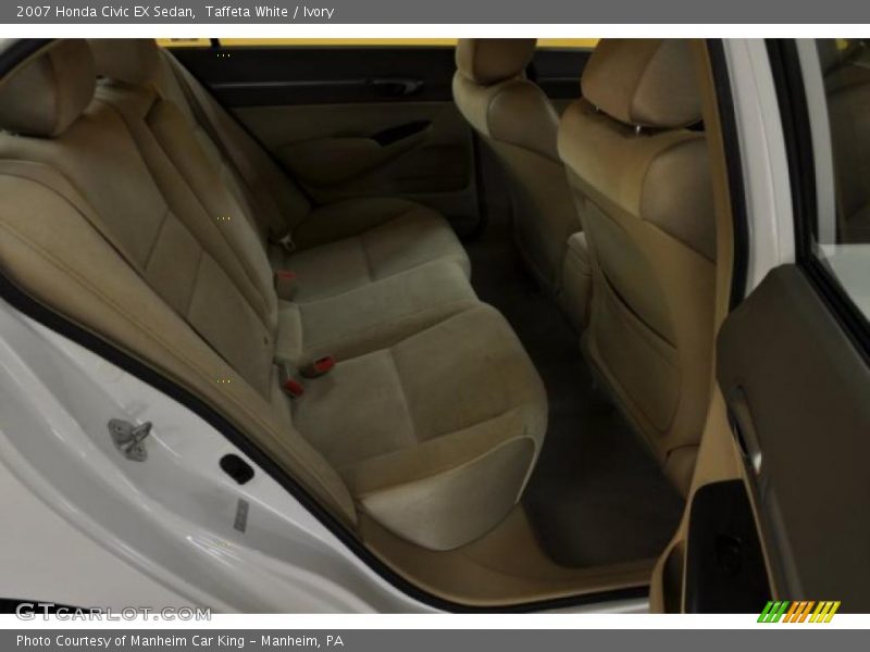 Taffeta White / Ivory 2007 Honda Civic EX Sedan