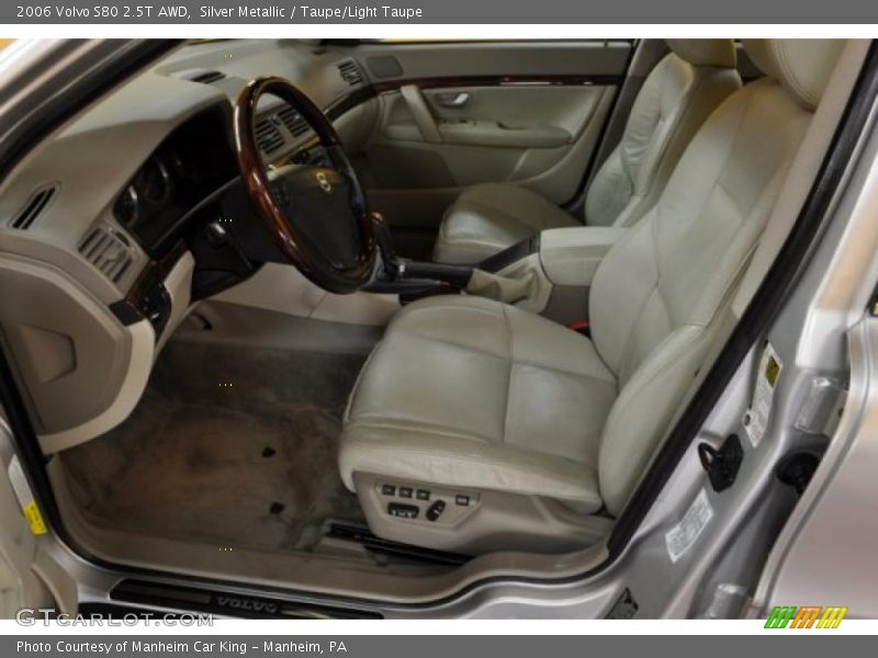Silver Metallic / Taupe/Light Taupe 2006 Volvo S80 2.5T AWD
