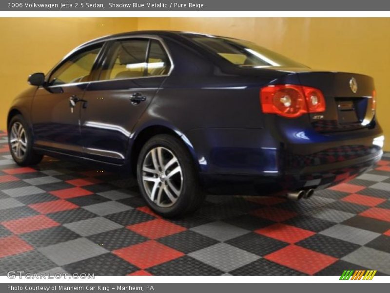 Shadow Blue Metallic / Pure Beige 2006 Volkswagen Jetta 2.5 Sedan