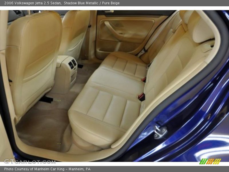 Shadow Blue Metallic / Pure Beige 2006 Volkswagen Jetta 2.5 Sedan