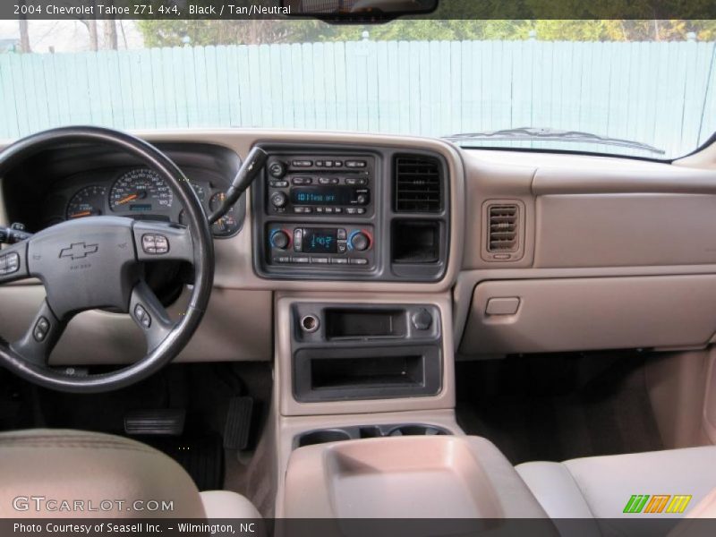 Black / Tan/Neutral 2004 Chevrolet Tahoe Z71 4x4