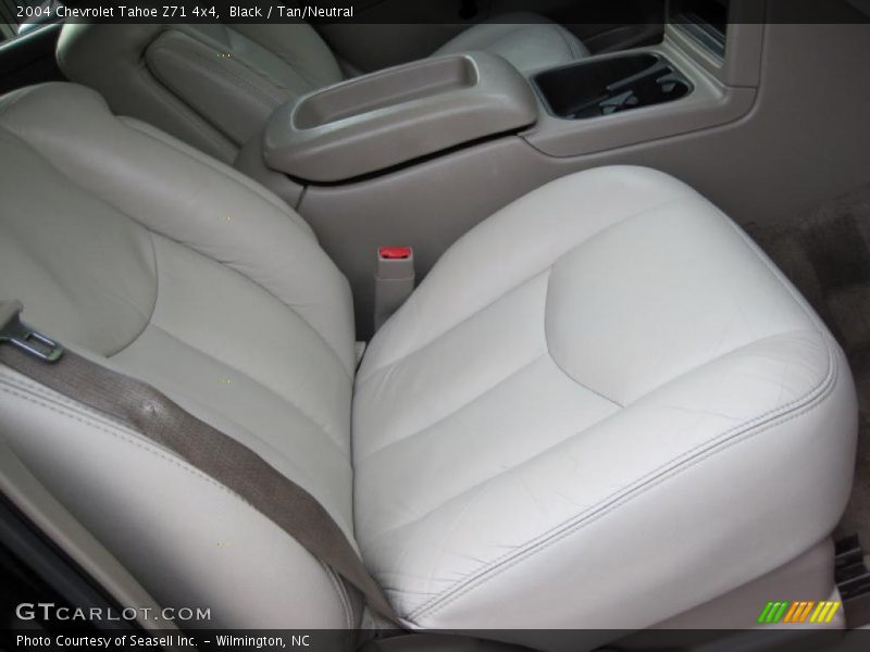 Black / Tan/Neutral 2004 Chevrolet Tahoe Z71 4x4