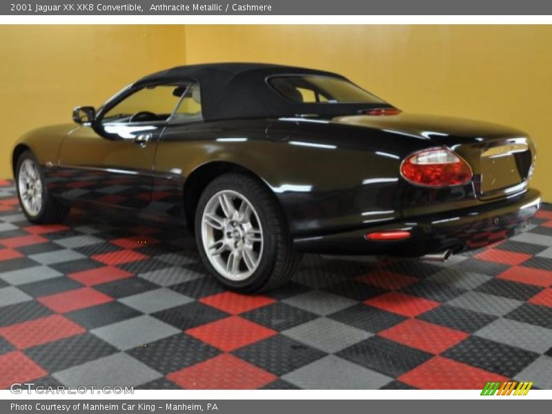 Anthracite Metallic / Cashmere 2001 Jaguar XK XK8 Convertible