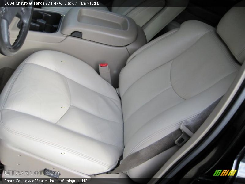 Black / Tan/Neutral 2004 Chevrolet Tahoe Z71 4x4