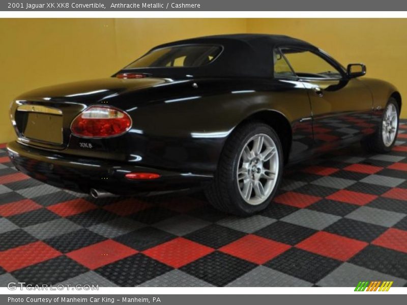 Anthracite Metallic / Cashmere 2001 Jaguar XK XK8 Convertible