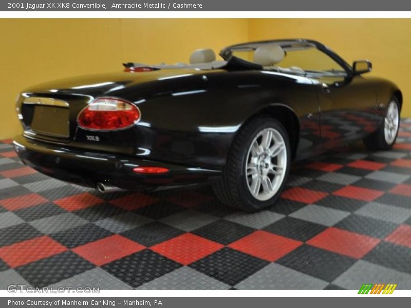 Anthracite Metallic / Cashmere 2001 Jaguar XK XK8 Convertible