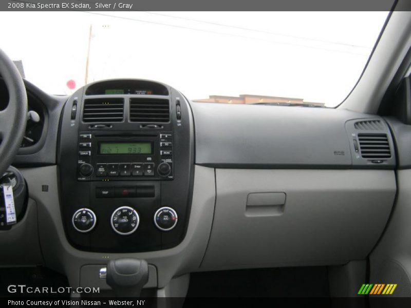 Silver / Gray 2008 Kia Spectra EX Sedan