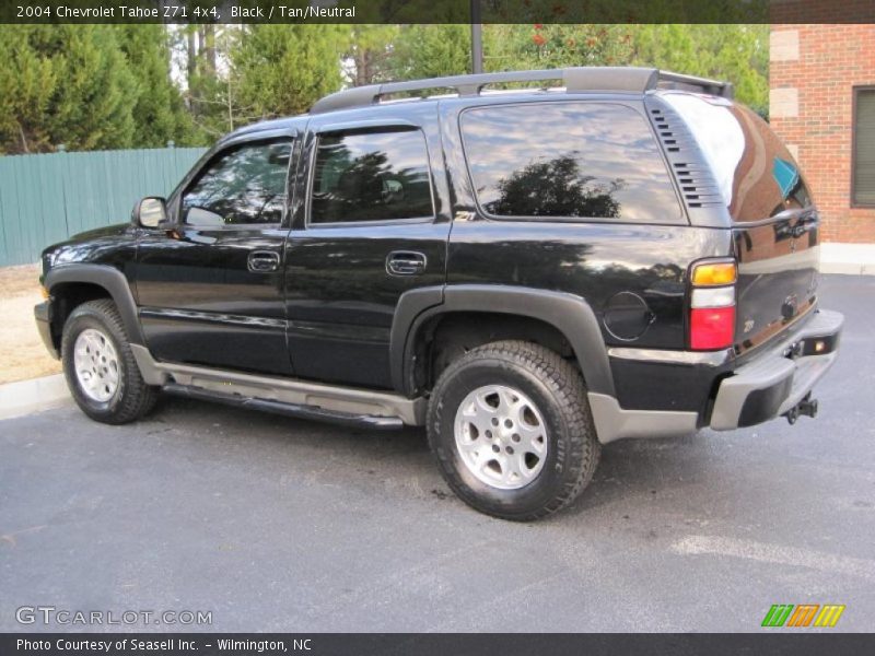 Black / Tan/Neutral 2004 Chevrolet Tahoe Z71 4x4
