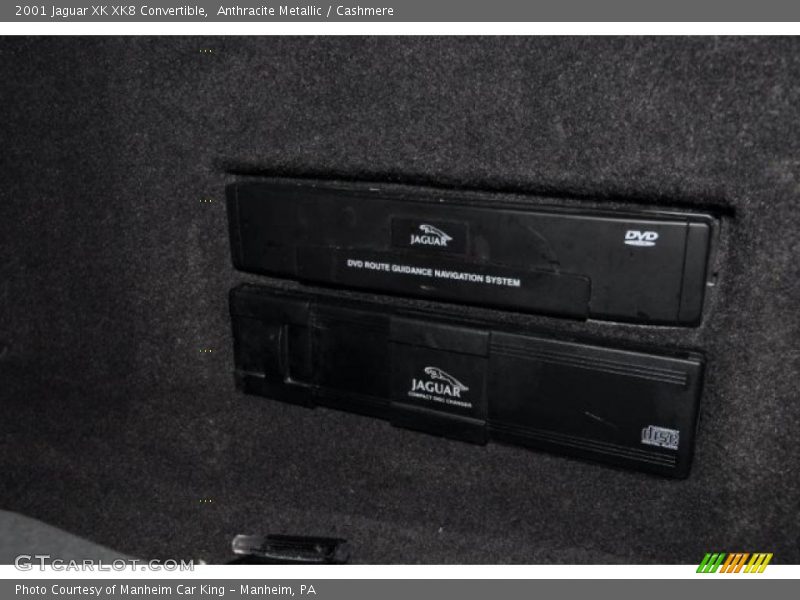 Anthracite Metallic / Cashmere 2001 Jaguar XK XK8 Convertible