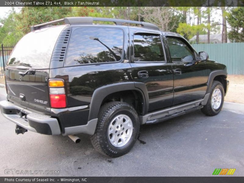 Black / Tan/Neutral 2004 Chevrolet Tahoe Z71 4x4
