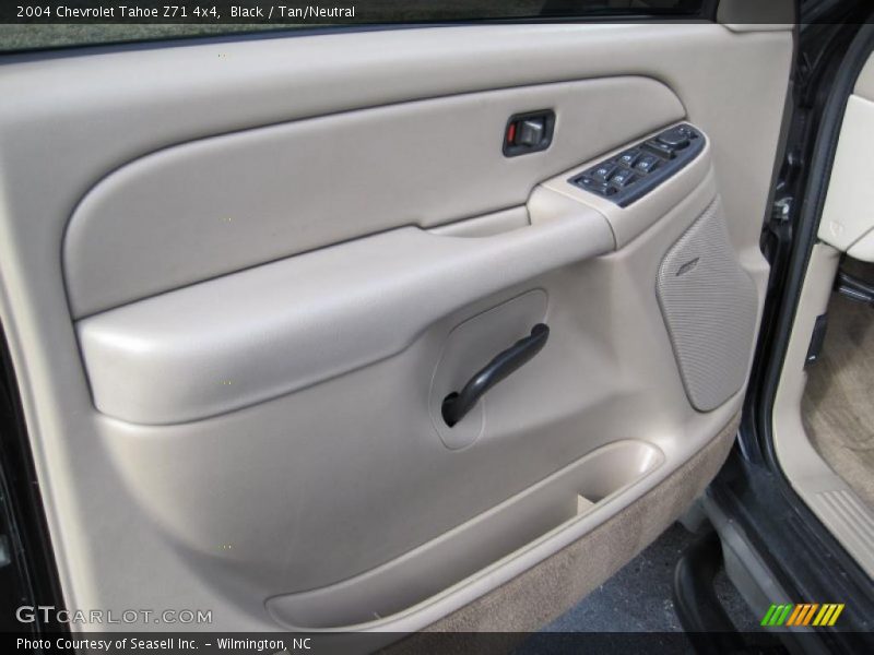 Black / Tan/Neutral 2004 Chevrolet Tahoe Z71 4x4