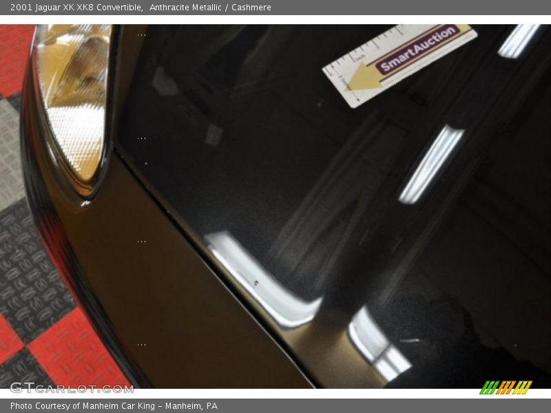 Anthracite Metallic / Cashmere 2001 Jaguar XK XK8 Convertible