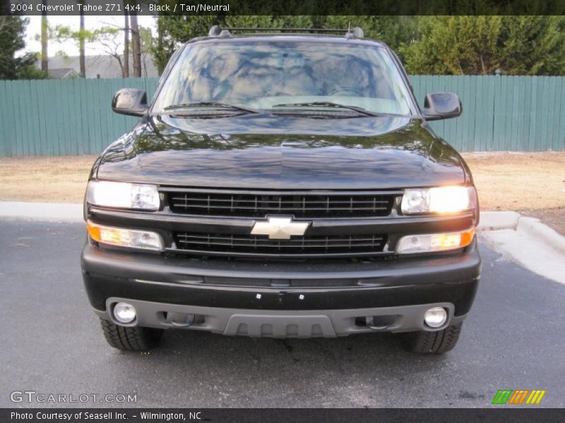 Black / Tan/Neutral 2004 Chevrolet Tahoe Z71 4x4