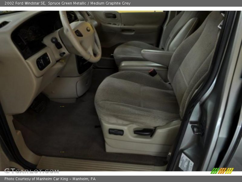 Spruce Green Metallic / Medium Graphite Grey 2002 Ford Windstar SE