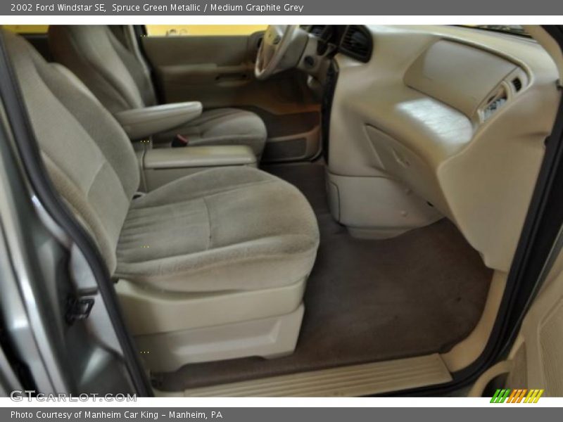 Spruce Green Metallic / Medium Graphite Grey 2002 Ford Windstar SE