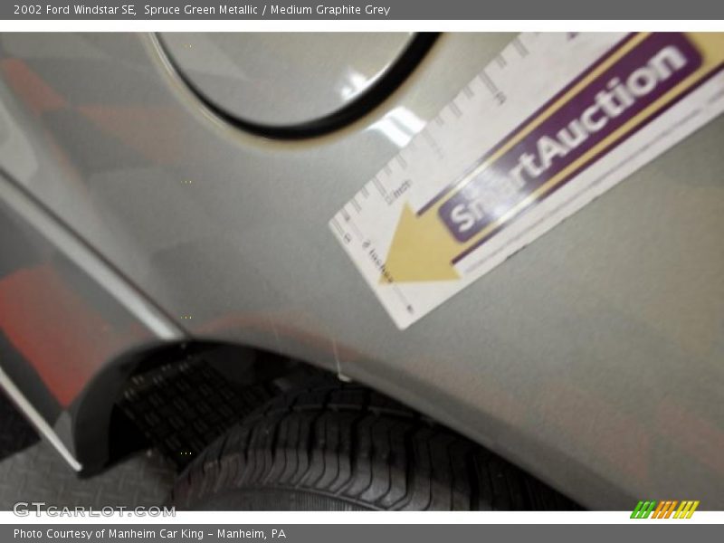 Spruce Green Metallic / Medium Graphite Grey 2002 Ford Windstar SE