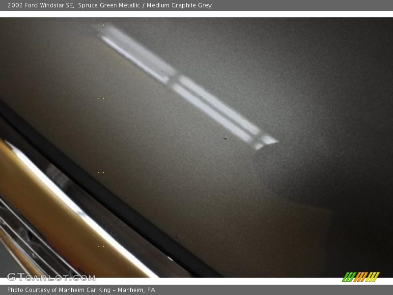 Spruce Green Metallic / Medium Graphite Grey 2002 Ford Windstar SE