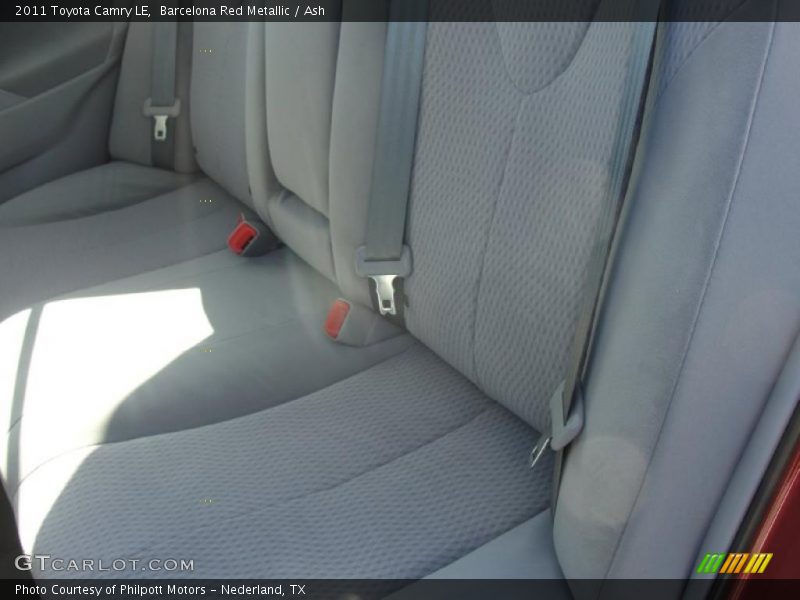 Barcelona Red Metallic / Ash 2011 Toyota Camry LE