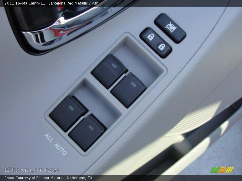 Barcelona Red Metallic / Ash 2011 Toyota Camry LE