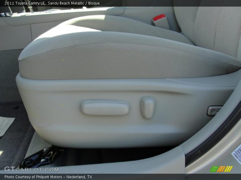 Sandy Beach Metallic / Bisque 2011 Toyota Camry LE