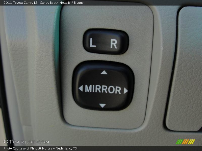 Sandy Beach Metallic / Bisque 2011 Toyota Camry LE