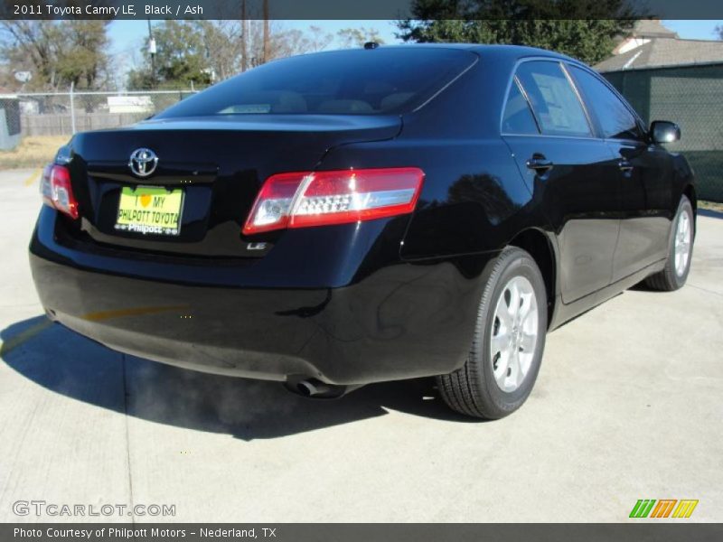 Black / Ash 2011 Toyota Camry LE