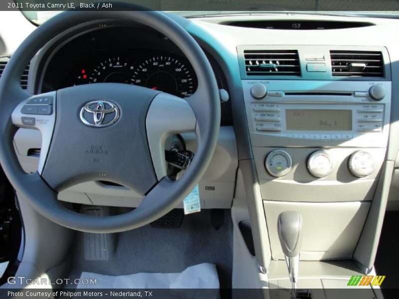 Black / Ash 2011 Toyota Camry LE