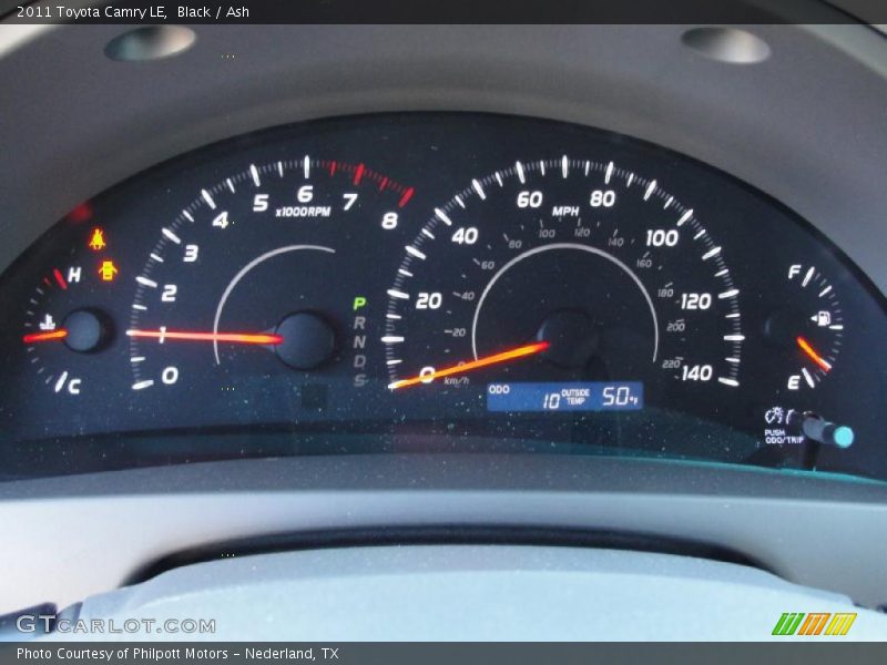 Black / Ash 2011 Toyota Camry LE