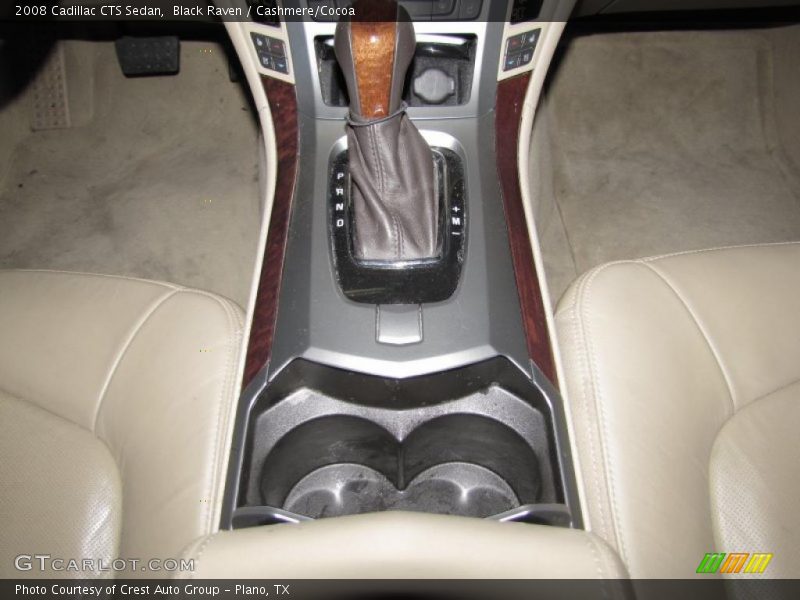 Black Raven / Cashmere/Cocoa 2008 Cadillac CTS Sedan