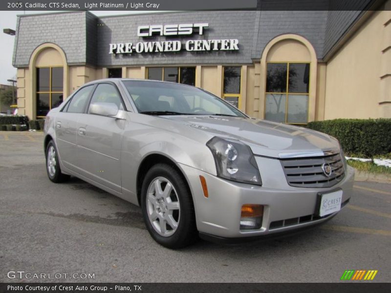 Light Platinum / Light Gray 2005 Cadillac CTS Sedan