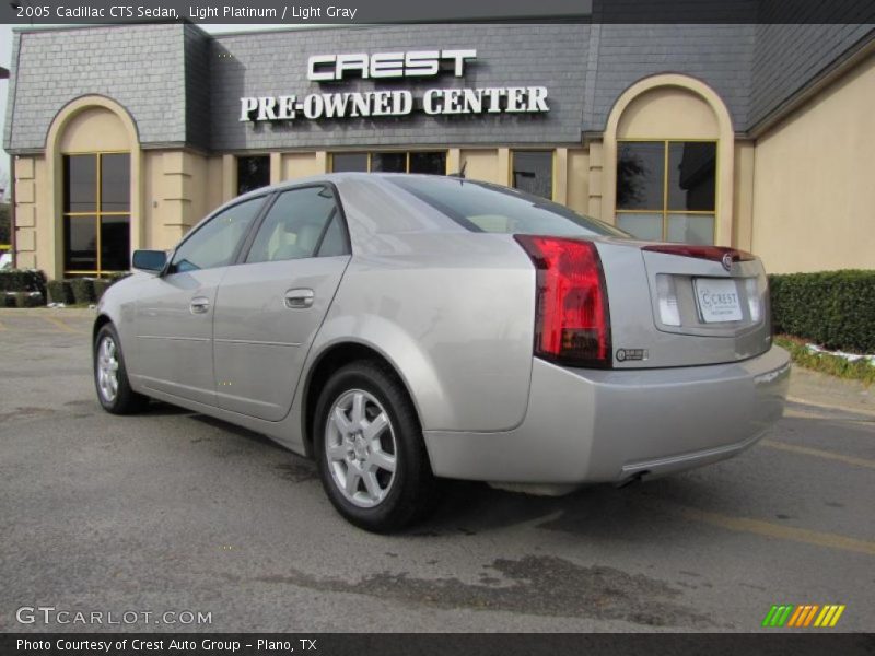 Light Platinum / Light Gray 2005 Cadillac CTS Sedan