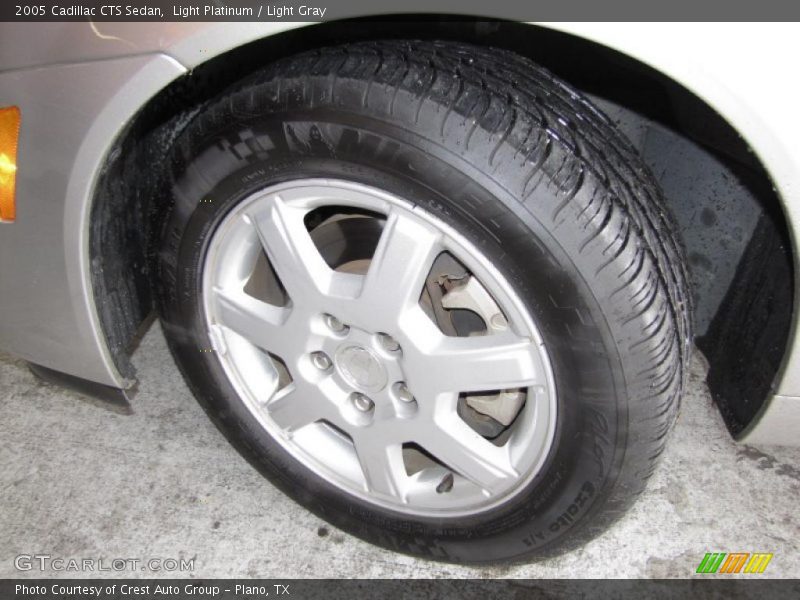 Light Platinum / Light Gray 2005 Cadillac CTS Sedan