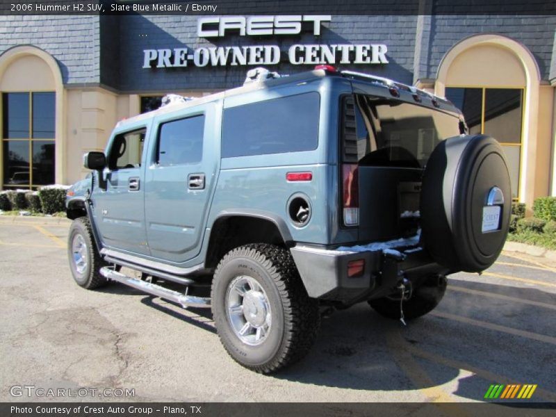 Slate Blue Metallic / Ebony 2006 Hummer H2 SUV